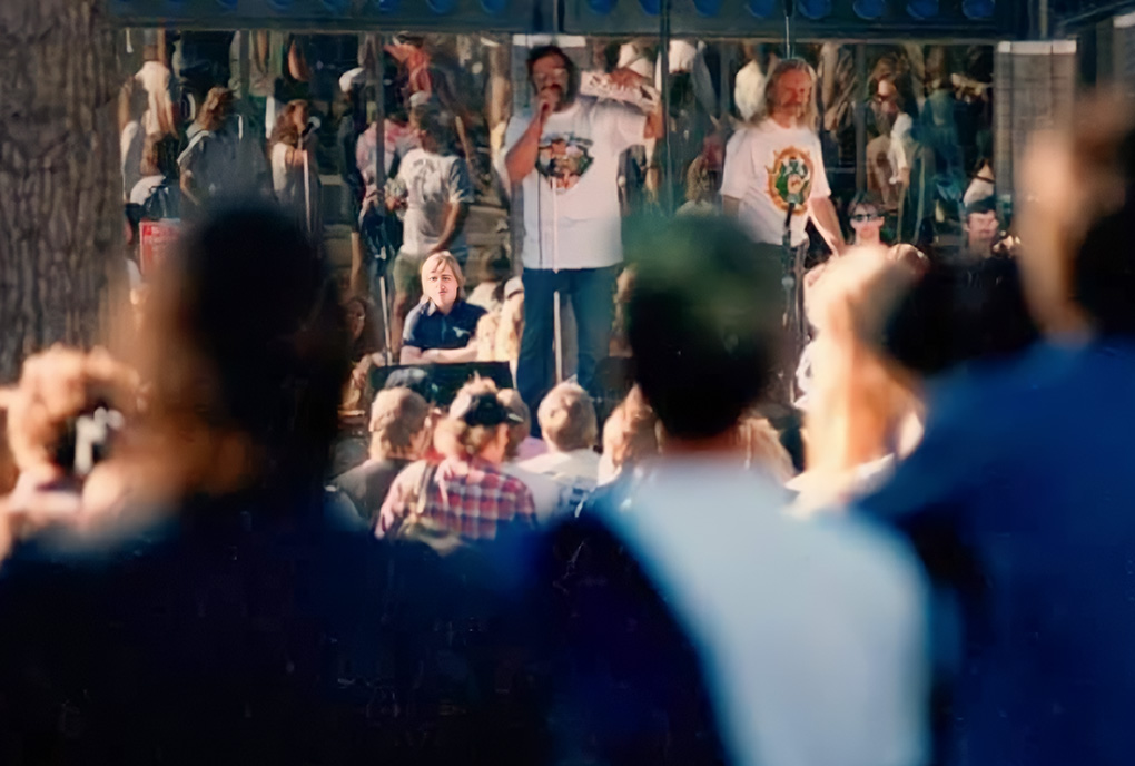 Jack speaking at Hempfest