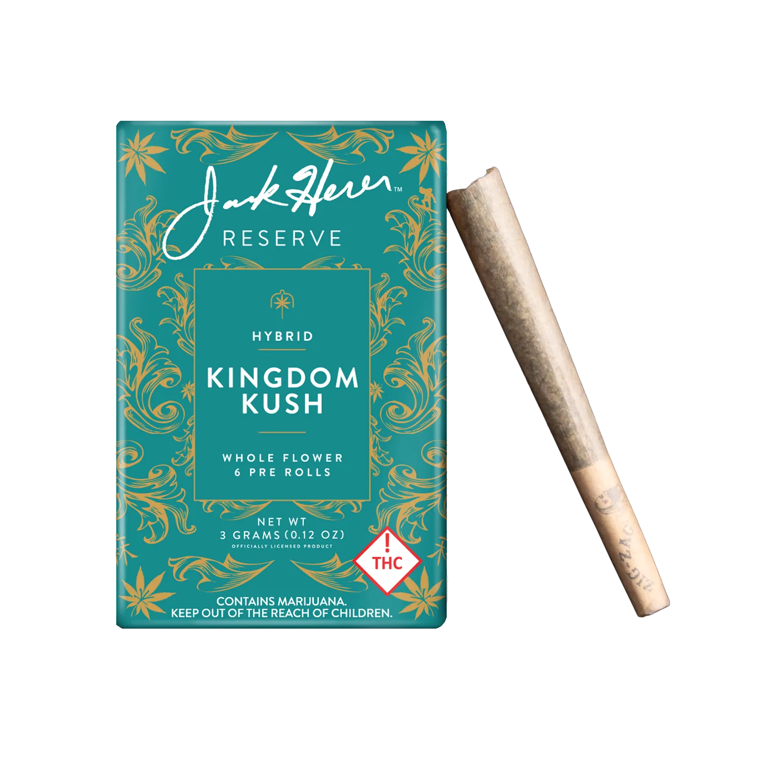 Kingdom Kush 6-pack Cannabis Joints 3g